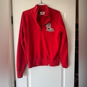 47 brand Ole Miss women’s quarter zip size small